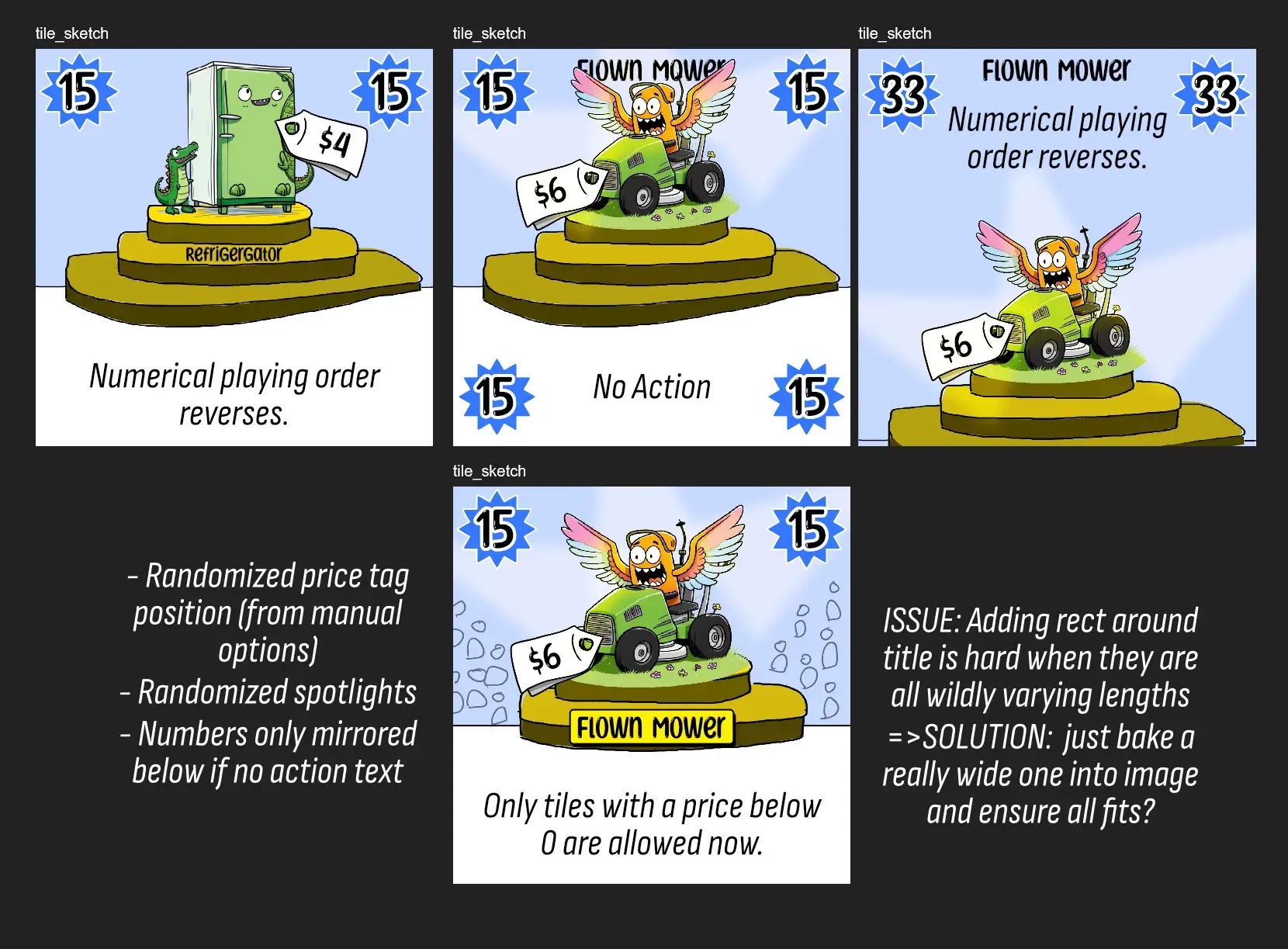 As usual, I leave remarks or todos for myself through these sketches as well. My workflow is messy by design, but I DO write everything down.