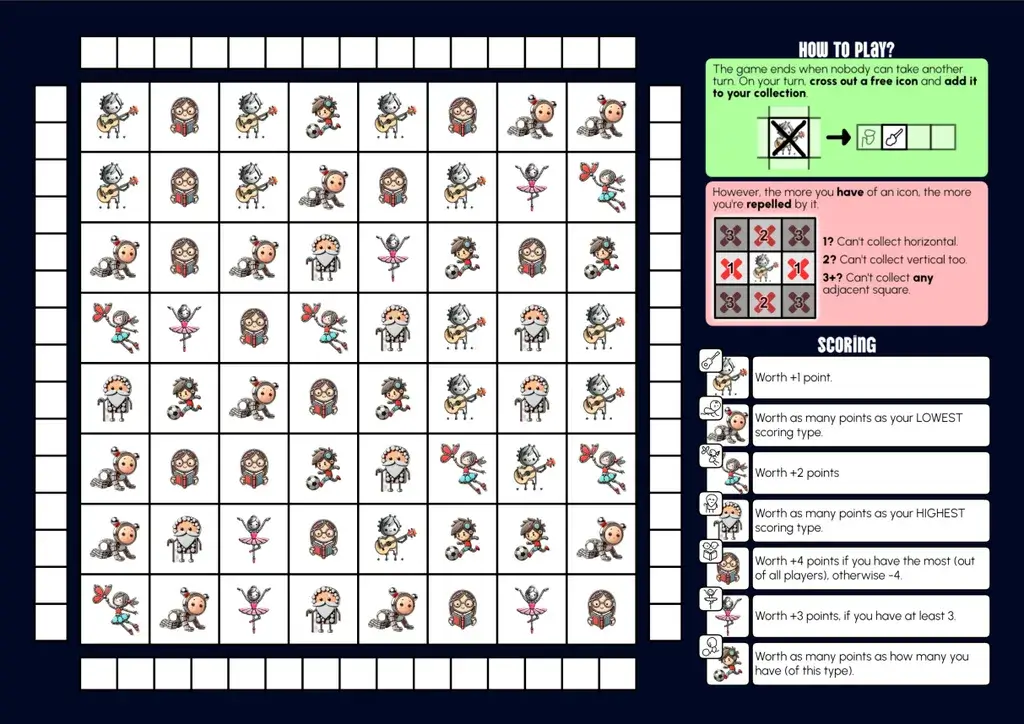 I usually make things prettier or add random decorations over time, often even after a game is &ldquo;finished&rdquo;.