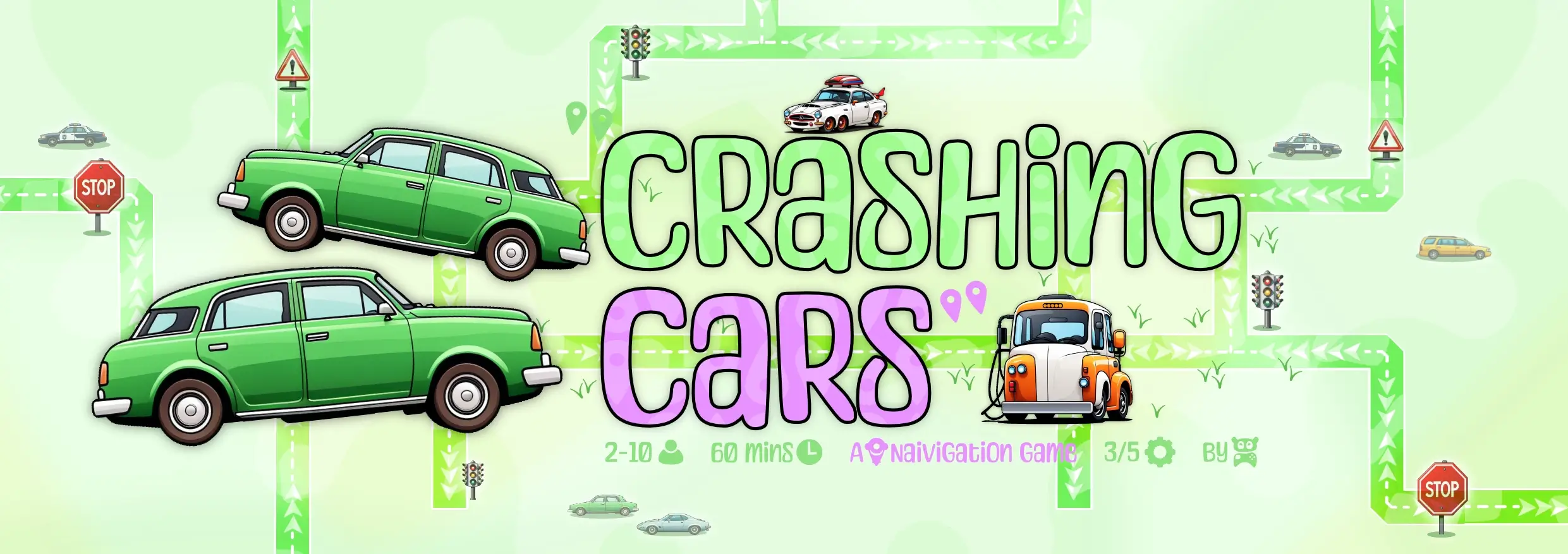 Thumbnail / Header for article: Crashing Cars