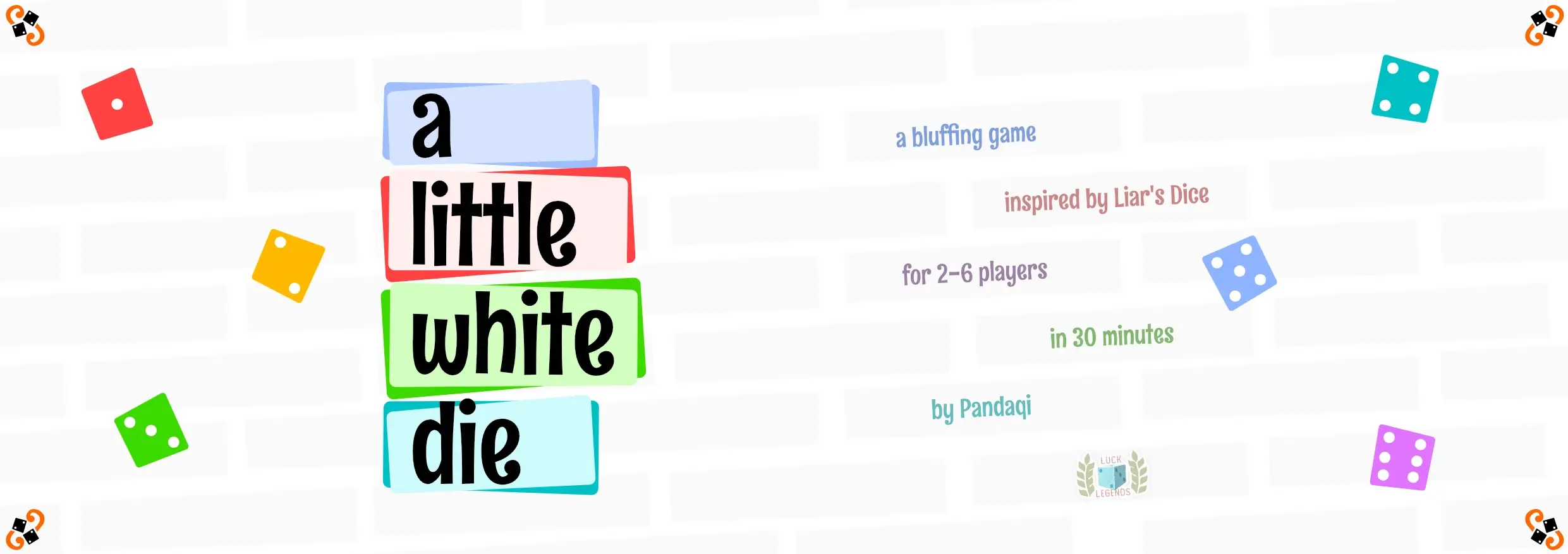 Thumbnail / Header for article: A Little White Die