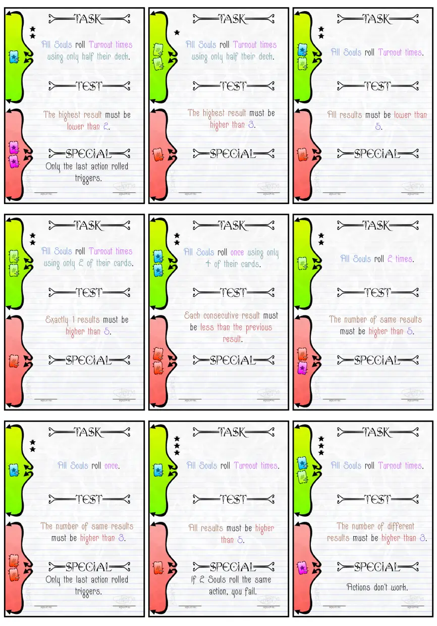 Regular base game contracts.