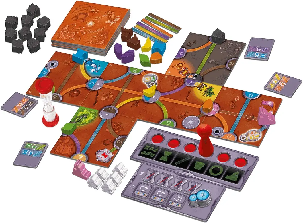 Magic Maze (on Mars) in action
