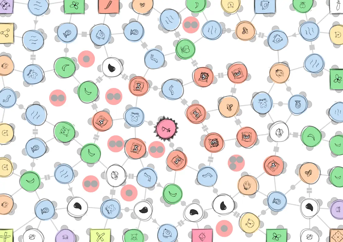 Expedition nodes placed in empty space between nodes