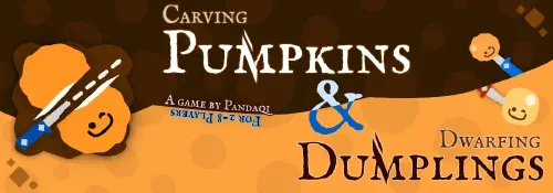 Assets carving pumpkins and dwarfing dumplings header