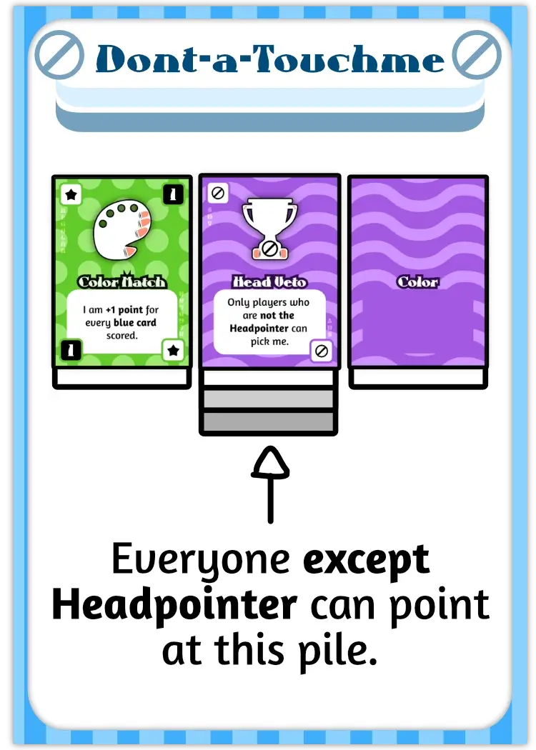 Example of what Shy Cards look like and how to use them.