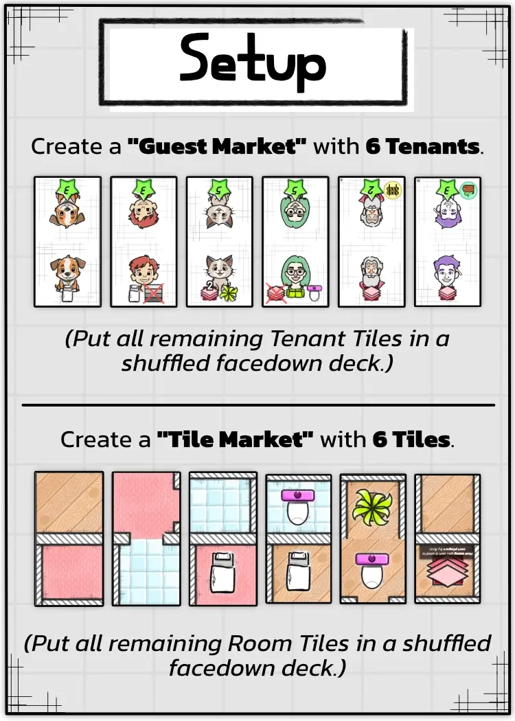 Example of how to setup a new game.