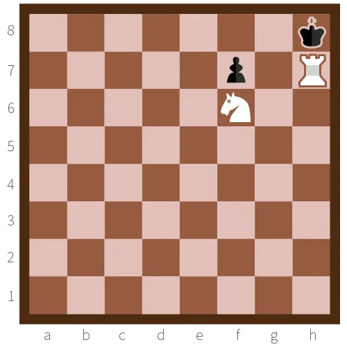 Example of Arabian mate.