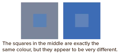 How context changes saturation.