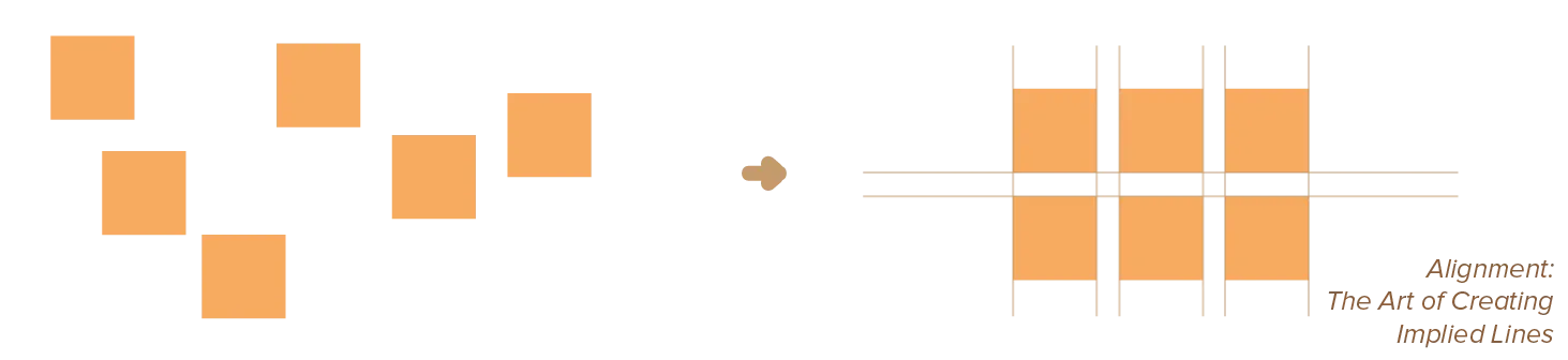 Overview of using alignment in design.