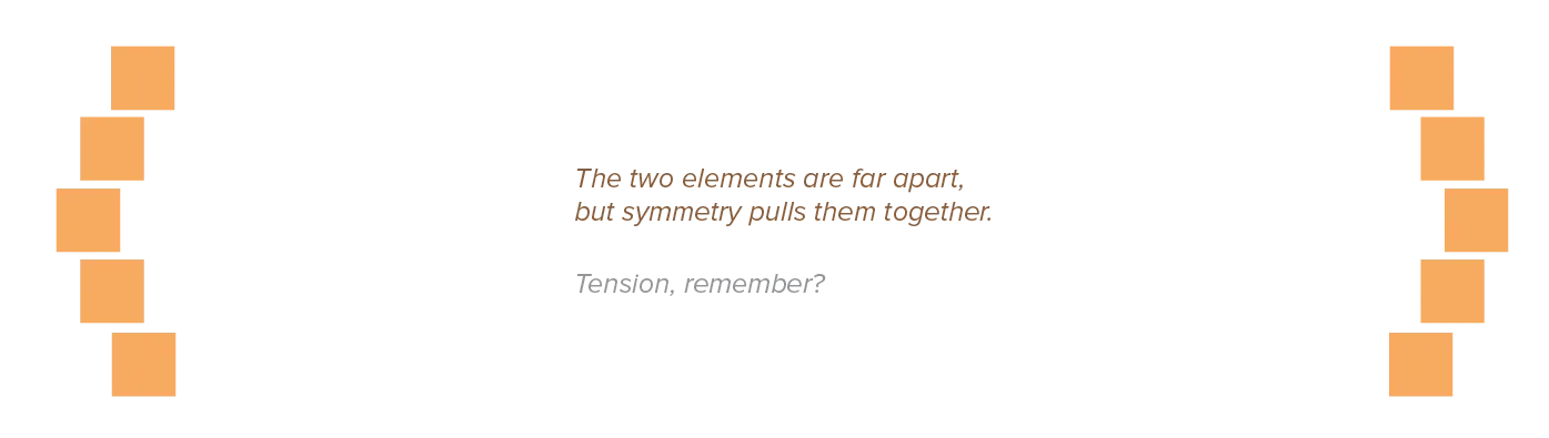 The symmetry principle (of perception).