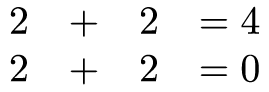 Code left > output right