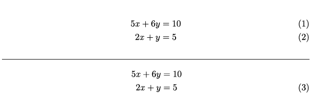 Code above > output below