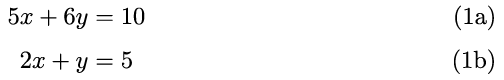 Code left > output right