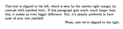 Code left > output right