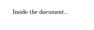 Code left > output right