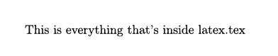 Code left > output right