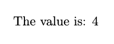 Code left > output right