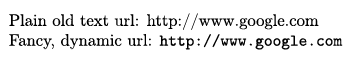 Code left > output right