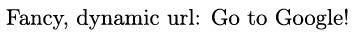 Code left > output right