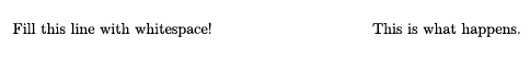Code left > output right