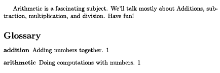 Code above > output below
